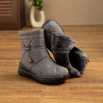 Fleece-Lined Snow Boots For Women