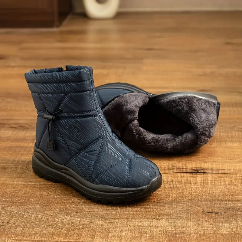 Fleece-Lined Snow Boots For Women